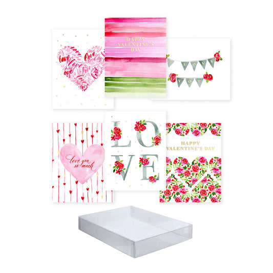 valentine's day greeting card set (2025)