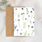 wildflowers mini notecard