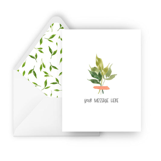 personalized greeting card