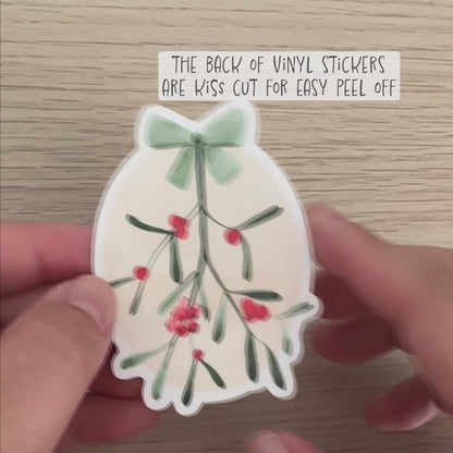 christmas cactus sticker