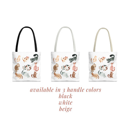 tote bag: blobby cats 🛍️