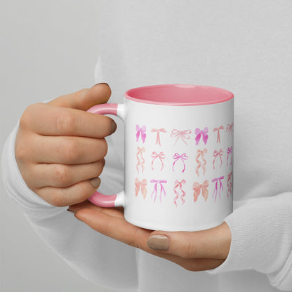 pink bows mug 🛍️