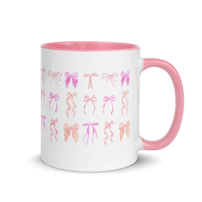 pink bows mug 🛍️