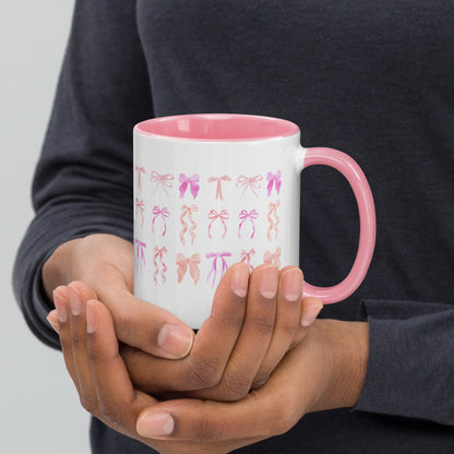 pink bows mug 🛍️