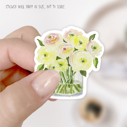 ranunculus bouquets sticker