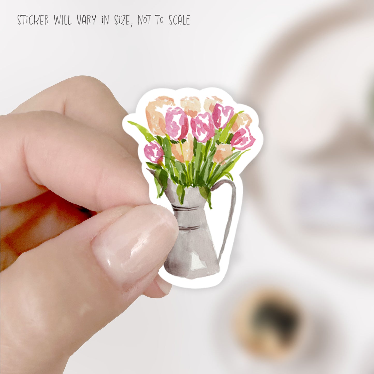 tulip arrangements sticker
